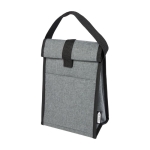 Sac isotherme recyclé pour 4 canettes avec fermeture à rabat Go Out couleur gris