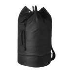 Sac polochon en plastique recyclé d'une capacité de 20 l Minimal RPET couleur noir