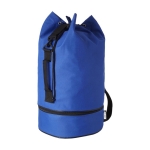 Sac polochon en plastique recyclé d'une capacité de 20 l Minimal RPET couleur bleu roi