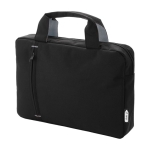 Sac conférence attaché-case économique à poche et détail coloré RPET couleur gris