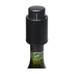 Bouchon à vin rotatif et hermétique avec verrouillage Wine couleur noir deuxième vue