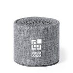 Enceinte avec boîtier en plastique recyclé et base antidérapante RPET vue principale