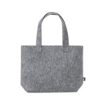 Sac RPET feutré 6 kg Sac RPET feutré personnalisé et résistant couleur gris première vue