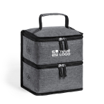 Sac isotherme publicitaire recyclé avec 2 compartiments Dual RPET vue principale