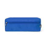 Trousse aux couleurs vives en plastique recyclé Scholar RPET couleur bleu première vue