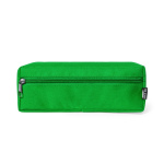 Trousse aux couleurs vives en plastique recyclé Scholar RPET couleur vert deuxième vue