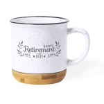 Tasse vintage en céramique avec base en bambou 330ml Design Bamboo deuxième vue