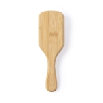 Brosse en bambou pour les cheveux de forme carrée Square Bamboo couleur naturel troisième vue
