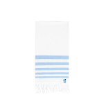 Serviette paréo bicolore en coton de 180 g/m2 Pareo Windy vue principale