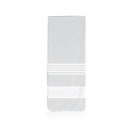Grand paréo en coton bicolore de 150x210cm et 140 g/m2 Mat XL couleur gris première vue