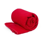 Serviette absorbante en rPET de 90x170cm et 310 g/m2 Absorbente Swim couleur rouge première vue