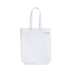 Sac non tissé publicitaire recyclé 120 g/m2 Carry Recycled couleur blanc première vue