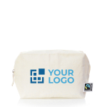 Trousse de toilette publicitaire 100% coton 180 g/m² Thin FairTrade vue principale