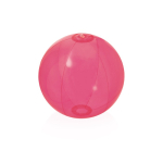 Ballon de plage avec logo avec surface de couleurs vives première vue