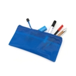 Trousse aux couleurs vives avec finition translucide Classroom couleur bleu quatrième vue