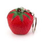 Porte-clés promotionnel anti-stress amusant en forme de fruit Fruity deuxième vue