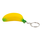 Porte-clés promotionnel anti-stress amusant en forme de fruit Fruity