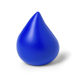 Anti-stress publicitaire en forme de goutte d'eau Fall couleur bleu première vue