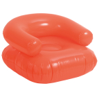 Chaise longue gonflable colorée et personnalisée en plastique Relax