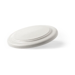 Frisbee écologique personnalisé en fibre de bambou Eco Bamboo couleur naturel première vue
