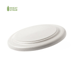 Frisbee écologique personnalisé en fibre de bambou Eco Bamboo troisième vue