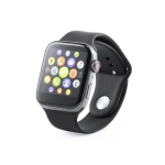 Montre intelligente multifonction avec Bluetooth Square couleur noir première vue