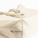 Sac de plage personnalisé avec poignées en corde 220 g/m2 troisième vue