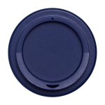 Verre en plastique avec double isolation 350 ml Takeaway Americano couleur bleu foncé