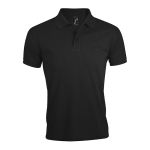 Polo personnalisable en polyester et coton 200 g/m² SOL'S Prime Men couleur noir