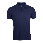 Polo personnalisable en polyester et coton 200 g/m² SOL'S Prime Men couleur bleu marine