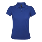 Polo pour femmes en polyester et coton 200 g/m² SOL'S Prime couleur bleu roi troisième vue