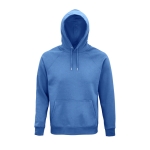 Sweat à capuche unisexe en éco-matériaux 280 g/m² Stellar couleur bleu