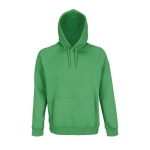 Sweat à capuche unisexe en éco-matériaux 280 g/m² Stellar couleur vert