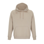 Sweat à capuche unisexe en éco-matériaux 280 g/m² Stellar couleur beige
