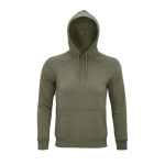 Sweat à capuche unisexe en éco-matériaux 280 g/m² Stellar couleur kaki neuvième vue
