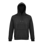 Sweat à capuche unisexe en éco-matériaux 280 g/m² Stellar couleur gris graphite sixième vue