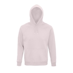 Sweat à capuche unisexe en éco-matériaux 280 g/m² Stellar couleur rose pastel