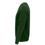 Sweat unisexe avec logo en matériaux écologiques 280 g/m² SOL'S Comet couleur vert foncé