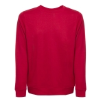 Sweat en molleton italien, coton et polyester 240 g/m² THC Colombo couleur rouge première vue