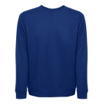 Sweat en molleton italien, coton et polyester 240 g/m² THC Colombo couleur bleu roi première vue