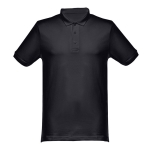 Polos personnalisés plusieurs coloris en coton 240 g/m² THC Monaco couleur noir