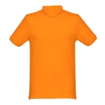 Polos personnalisés plusieurs coloris en coton 240 g/m² THC Monaco couleur orange