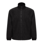 Veste polaire personnalisée, polyester haute densité 300 g/m² THC Gama couleur noir première vue