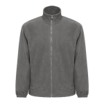 Veste polaire personnalisée, polyester haute densité 300 g/m² THC Gama couleur gris foncé première vue