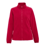Veste polaire femmes en couleur en polyester 300 g/m² THC Gama couleur rouge première vue