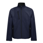 Veste d'entreprise résistante à l'eau en polyester 280 g/m² THC Eanes couleur bleu marine première vue