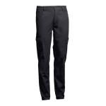 Pantalon de travail publicitaire en coton 240 g/m² THC Tallinn couleur noir