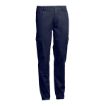 Pantalon de travail publicitaire en coton 240 g/m² THC Tallinn couleur bleu marine