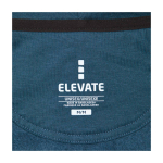 Sweat à capuche en coton et polyester 300 g/m² Elevate Life couleur cyan vue détail 3