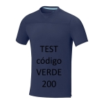T-shirt sport publicitaire en polyester recyclé 160 g/m² Elevate NXT couleur vert bouteille